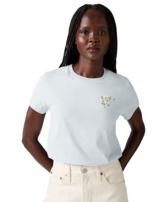 Women's Perfect Graphic Logo Cotton T-Shirt