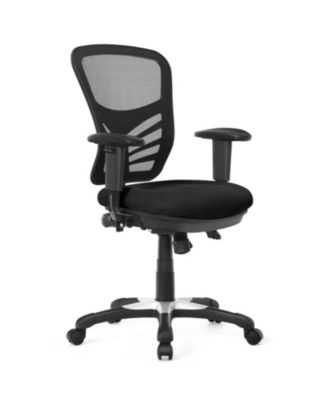 Ergonomic Mesh Office Chair Adjustable Back Height Armrests Recline