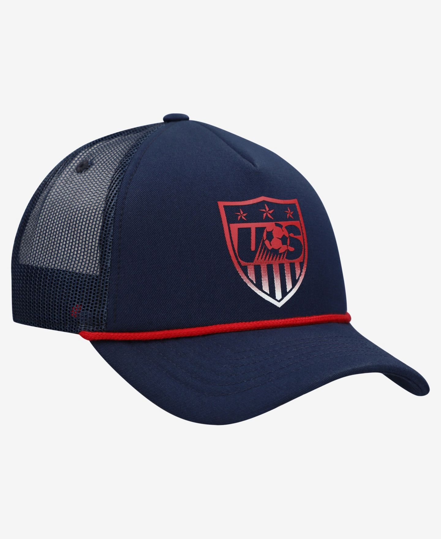Кепка Fan Ink Navy Usmnt Atmosphere Adjustable Trucker Hat — фото 3