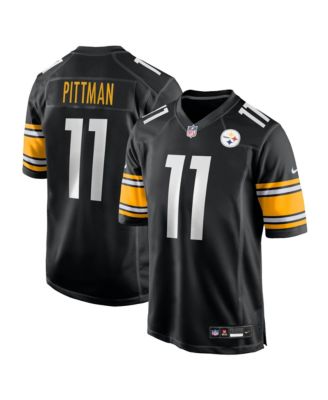 Men's Michael Pittman Jr. Black Pittsburgh Steelers Game Jersey