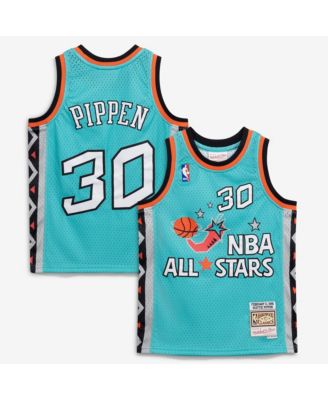 Big Boys and Girls Mitchell Ness Scottie Pippen Teal 1996 NBA All-Star Game Hardwood Classics Swingman Jersey