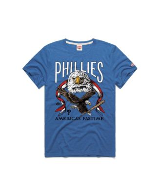 Men's Royal Philadelphia Phillies America's Pastime Tri-Blend T-Shirt