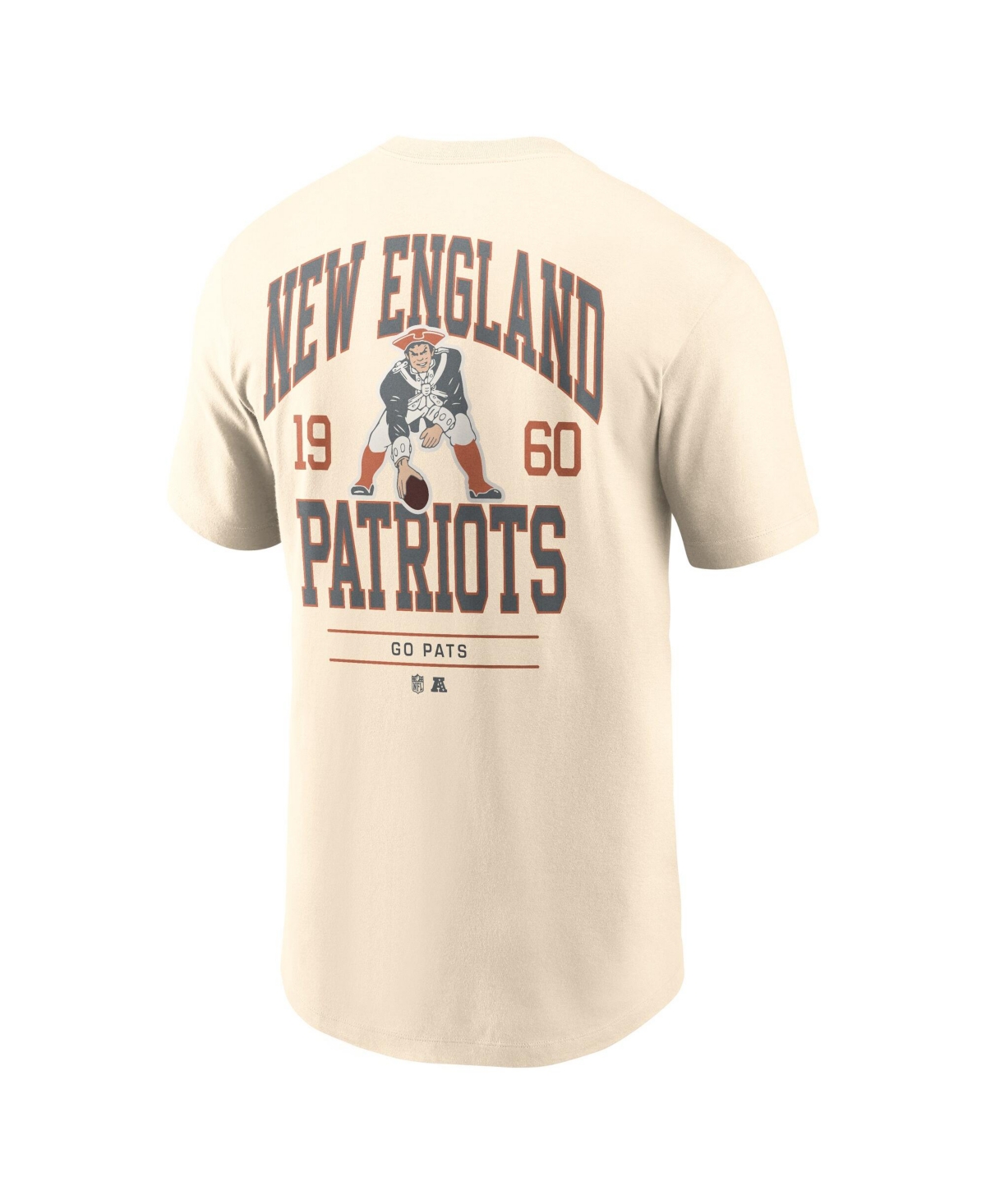 Nike Men's Natural New England Patriots Freestyle Essential T-Shirt