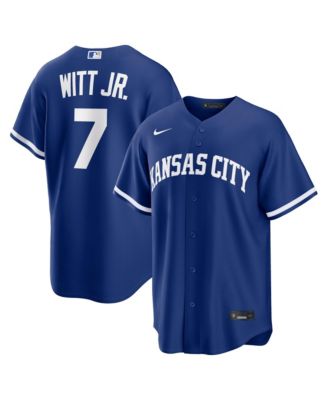 Men's Bobby Witt Jr. Royal Kansas City Royals Alternate Replica Jersey