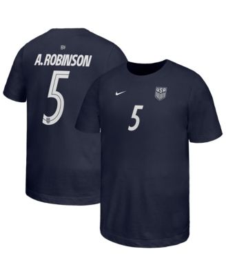 Big Boys and Girls Antonee Robinson Navy USMNT Away Player Name & Number T-Shirt