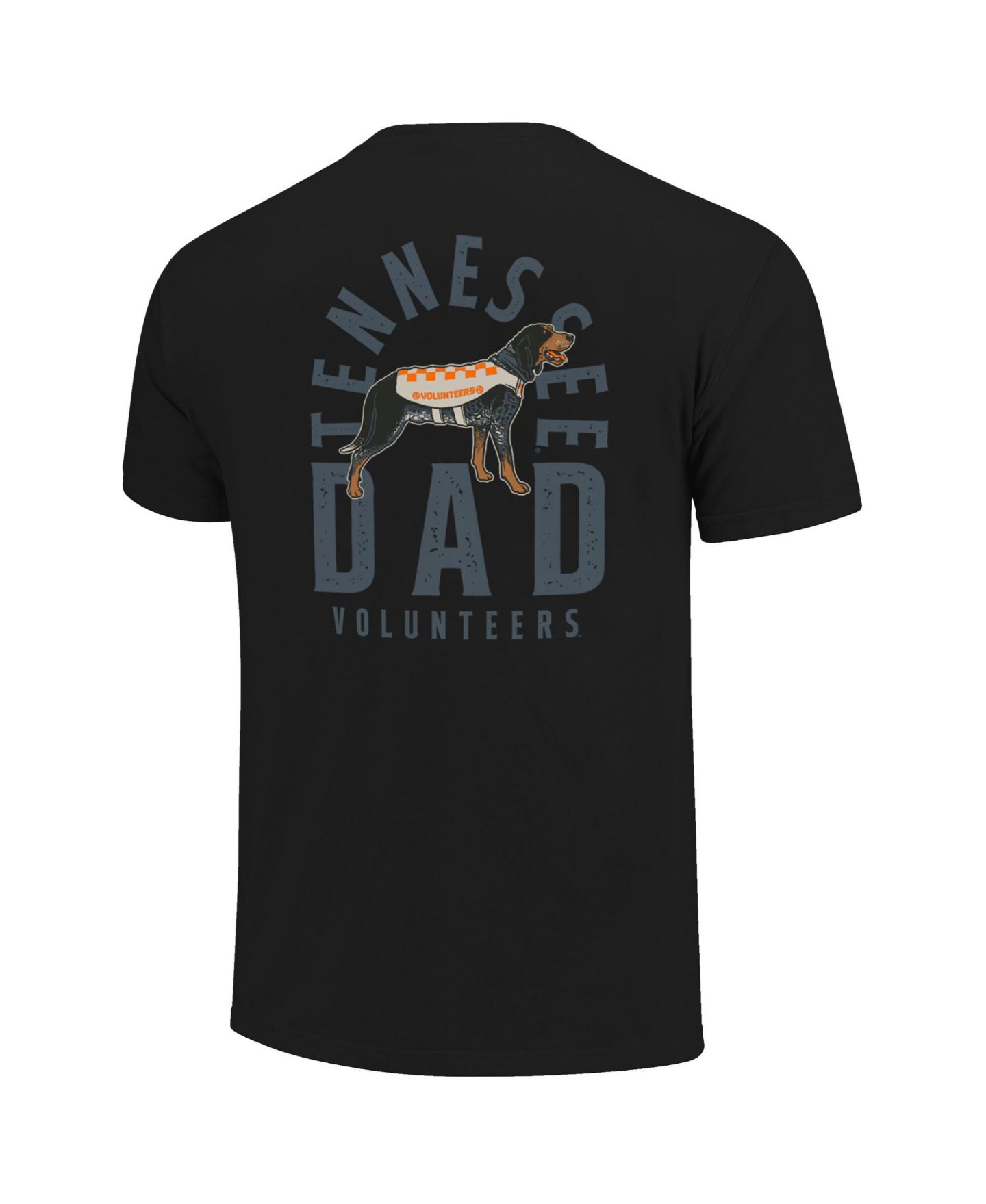 Мужская футболка Image One Black Tennessee Volunteers Father's Day Mascot Overlay — фото 2