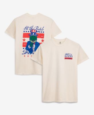 Men's Cream Florida Gators Uncle Sam Mascot T-Shirt