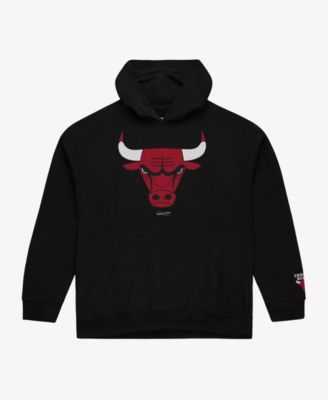 Men's Black Chicago Bulls Basic Fleece Hoodie