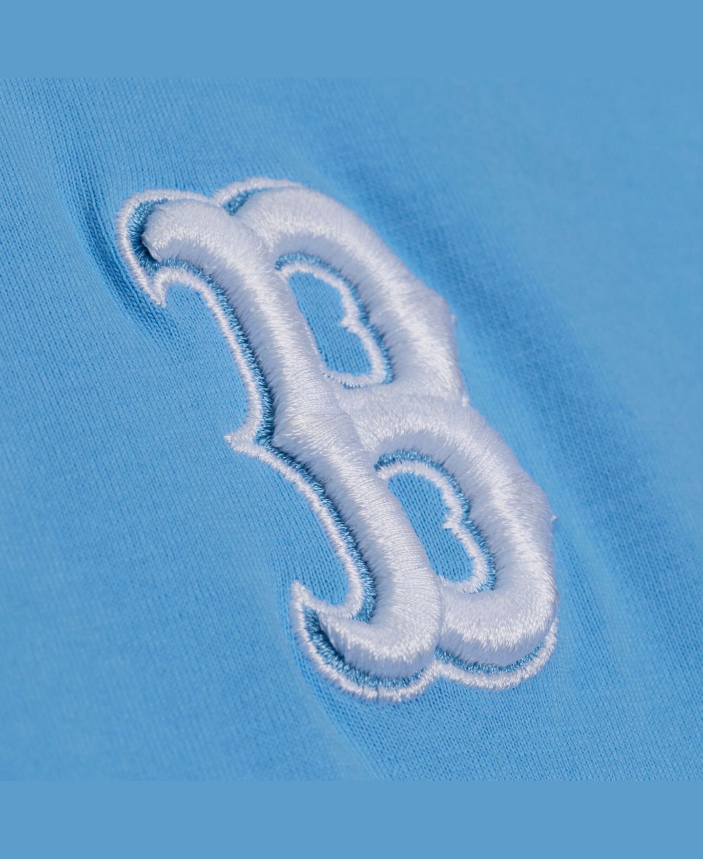 Мужская футболка Mitchell & Ness Light Blue Boston Red Sox Insignia Premium — фото 2