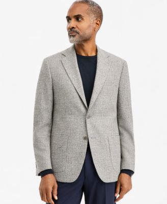 Men's Classic-Fit Soft Patterned Sport Coat