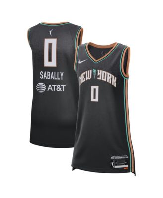 Men's and Women's Satou Sabally&nbsp;Black New York Liberty Explorer Edition Victory Jersey