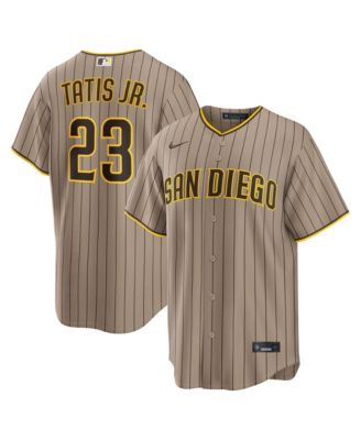 Men's Fernando Tatis Jr. Sand San Diego Padres Alternate Replica Jersey