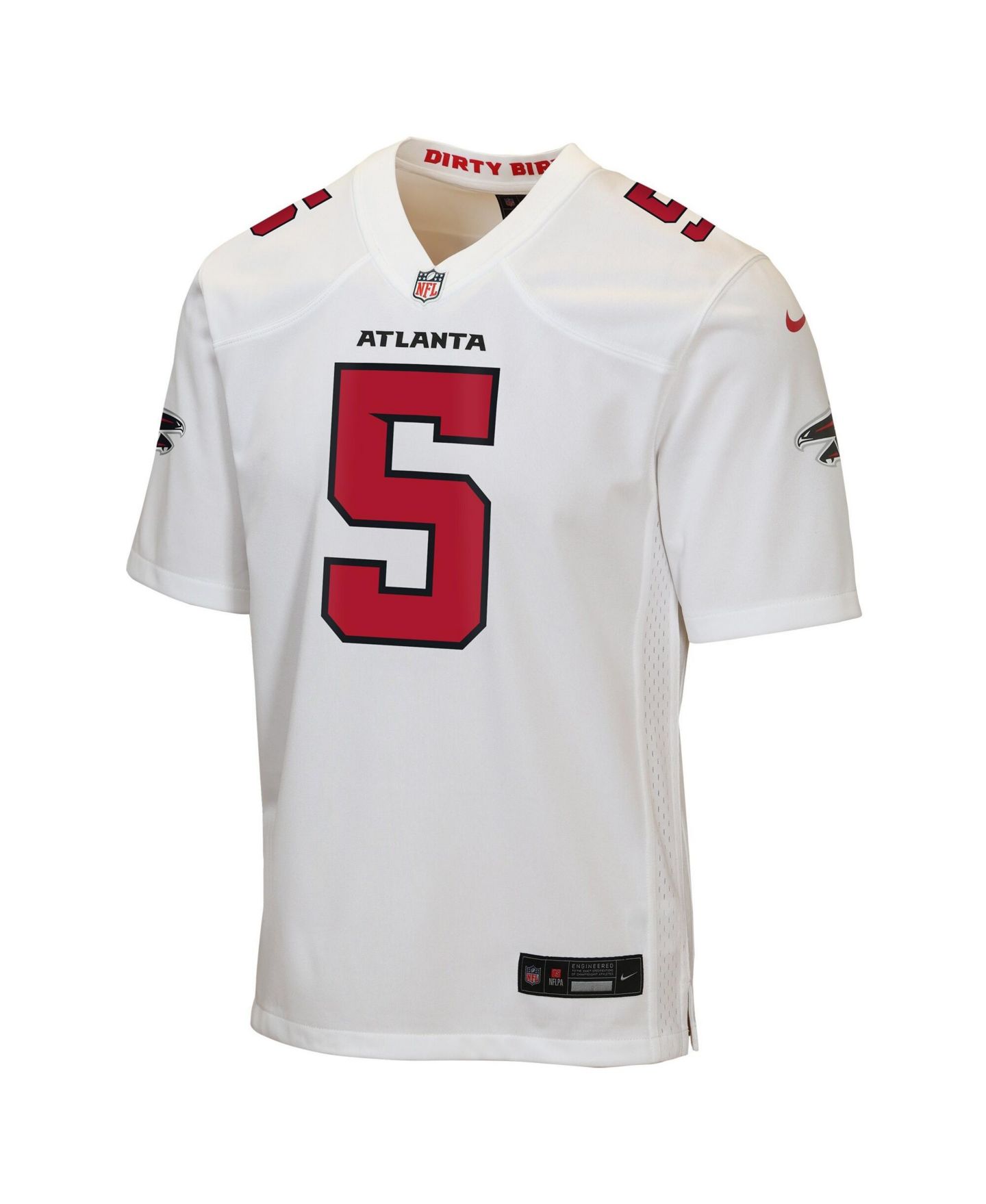 Детское джерси Nike Drake London Atlanta Falcons Game, White — фото 2
