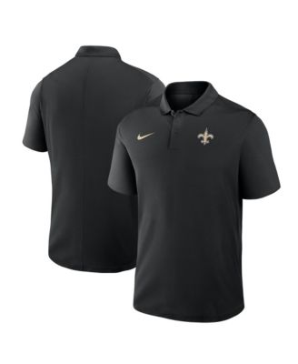 Men's Black New Orleans Saints Dri-FIT Victory Polo Shirt