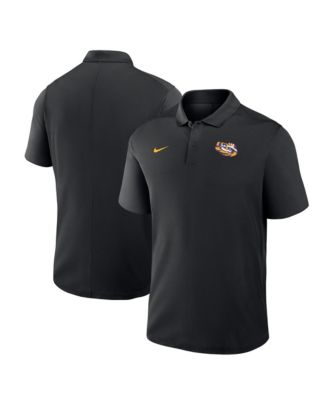 Men's Black LSU Tigers Dri-FIT Victory Polo Shirt