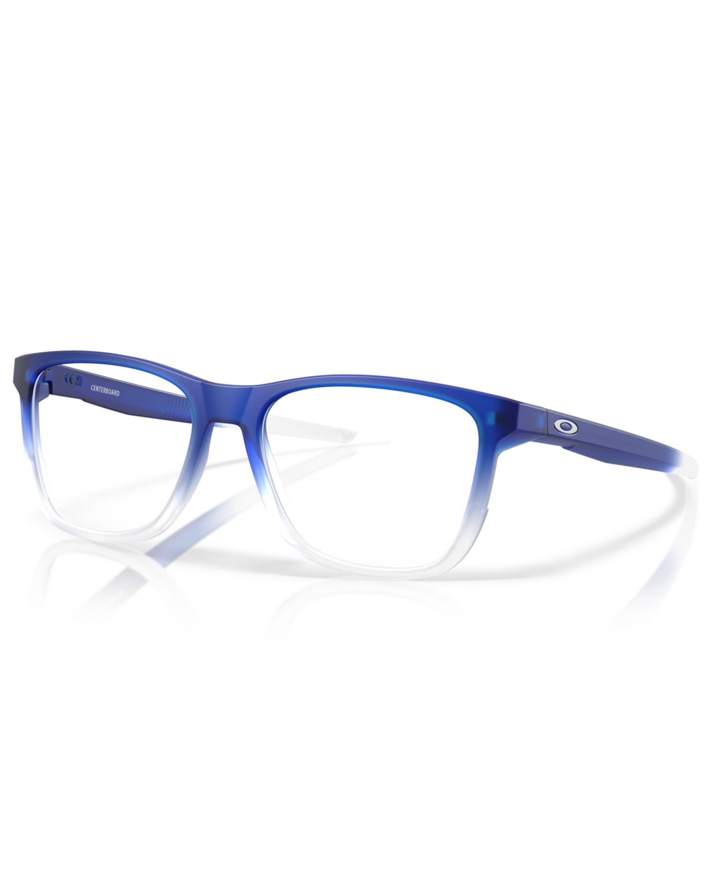 Мужские очки Oakley Centerboard Fathom Collection Eyeglasses, OX8163, цвет: Матовый прозрачный синий — фото 1
