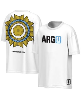 Men's White FIFA World Cup 2026 Livery Oversized 2-Hit T-Shirt