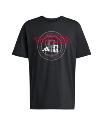 Men's Black Tunisia National Team 2026 FIFA World Cup Qualifier T-Shirt