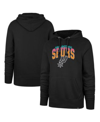 Men's Black San Antonio Spurs Big & Tall Fiesta Hoodie