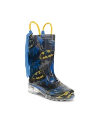 Kids Batman Lighted Rain Boot