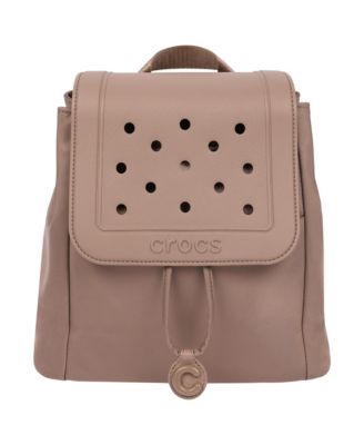 Mini Fashion Backpack with EVA Flap Jibbitz Compatible Small Backpack Purse
