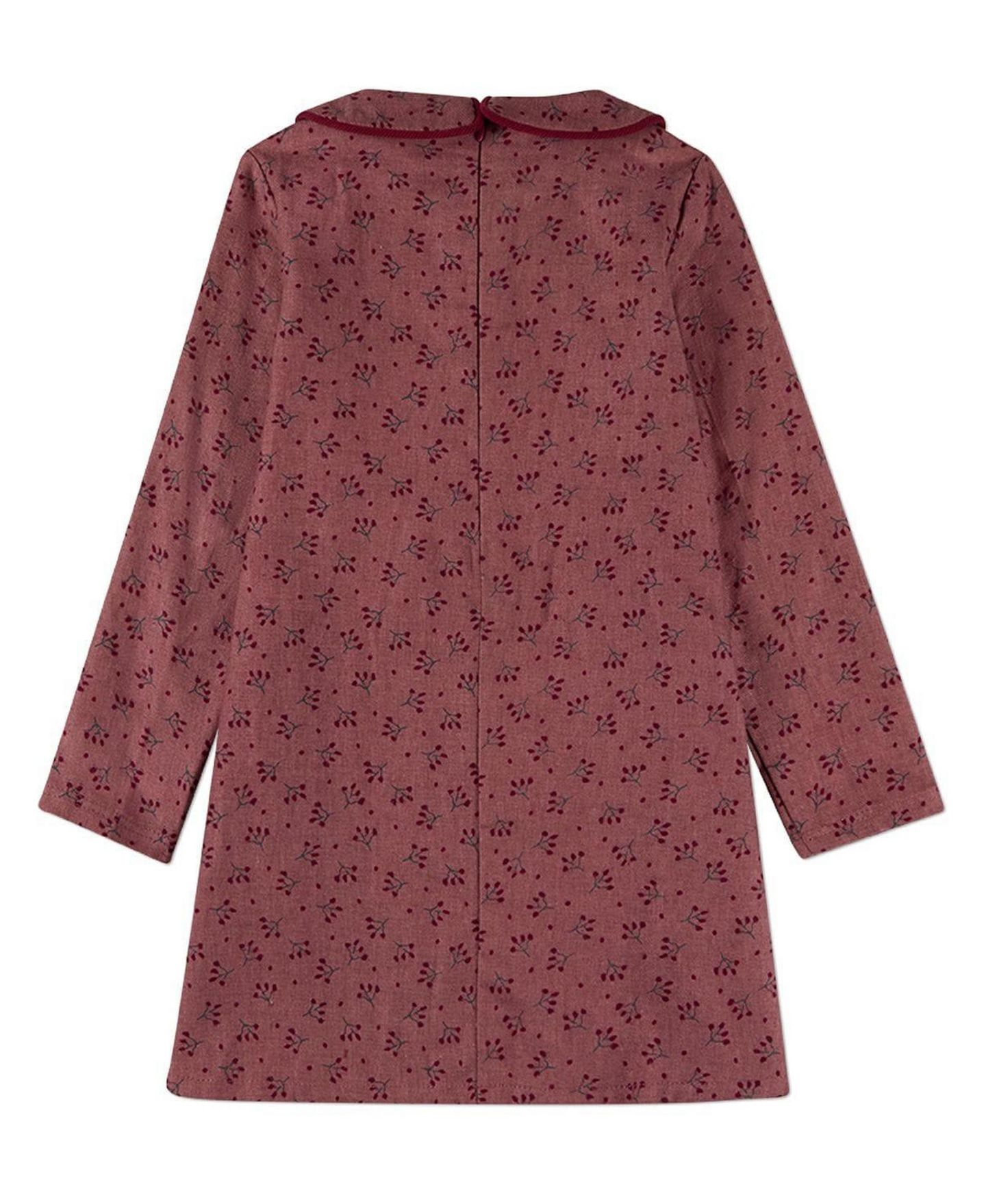Платье MeMoi Berry Printed Dress для девочек, цвет: Бордовый — фото 2