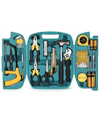 Household Tool Kit Set Home Repair Storage Case Garage Dorm