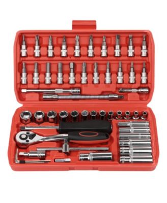 1/4inch  Drive Socket Ratchet Wrench Set 53Pieces