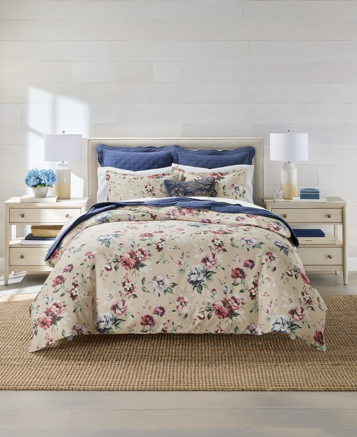 Charter Club Ophelia Floral 2-Piece Comforter Set, Twin, Macy's Exclusive