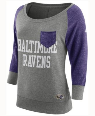 Nike Women's Baltimore Ravens Vintage Crew Long Sleeve T-Shirt - Macy's