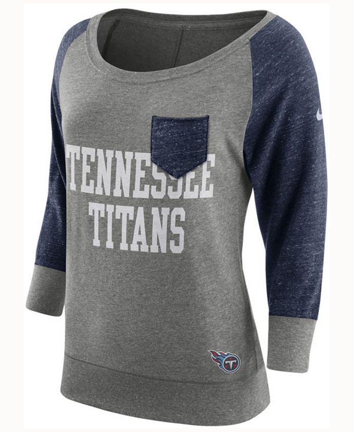Nike Women's Tennessee Titans Vintage Crew Long Sleeve TShirt Macy's