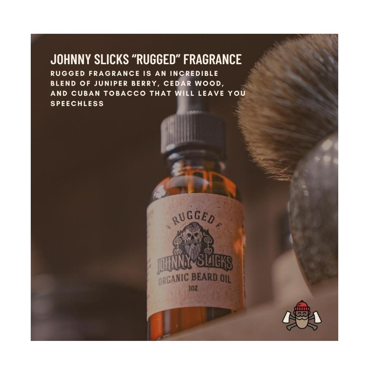 Johnny Slicks Shave Soap | Supports Smooth Shaving |8 oz| Rugged Scent