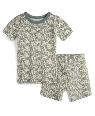 Kids' Fair Trade 100% Organic Cotton Tight Fit Shortie Pajamas Set