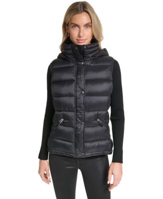 Women's Hooded Zip-Front Vest