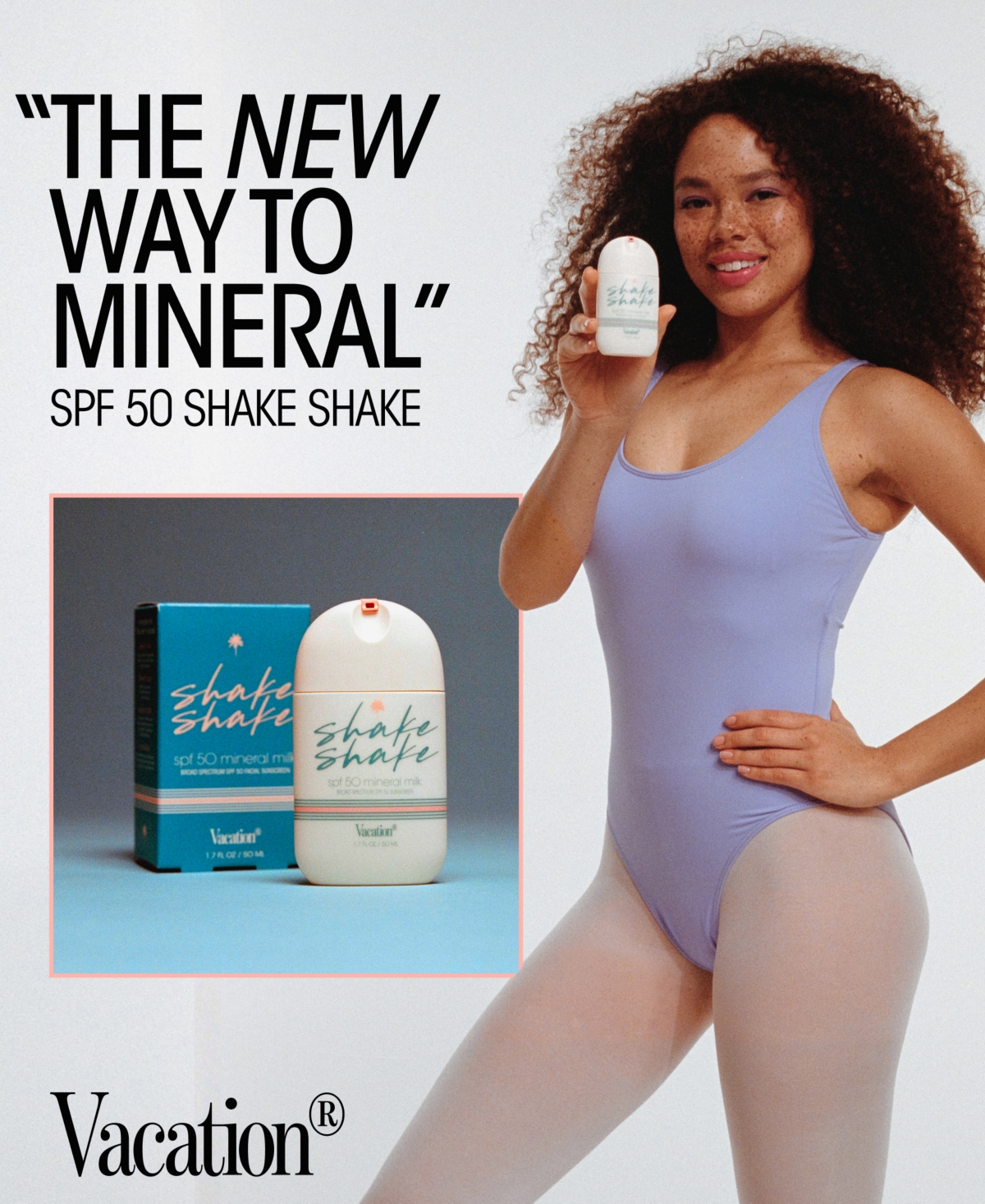 Vacation Mineral Milk Shake Shake Spf 50 Sunscreen, 1.7 oz.
