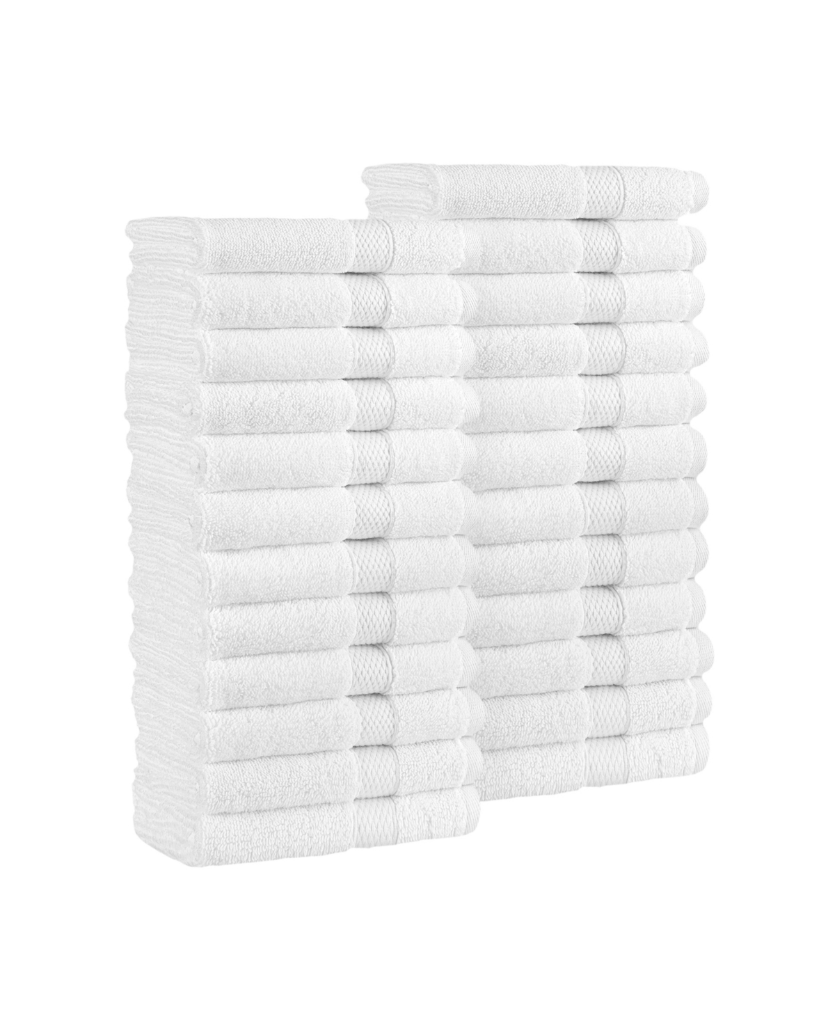 Linum Home Textiles Anovia Turkish Cotton -Piece Washcloth Set