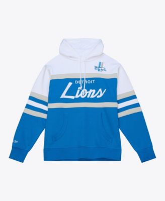 Men's Blue Detroit Lions Head Coach Hoodie