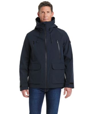 Men's Short Rain Parka Jacket