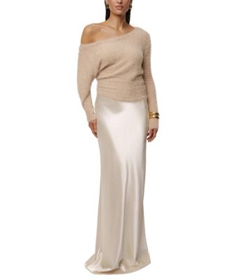 Women's Tradition Satin Maxi Skirt