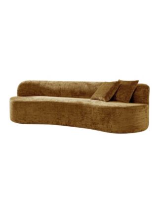 Eliseo 94.5inch W Modern Compression High-Density Foam Sofa with 2 Pillow and No Assembly Needed