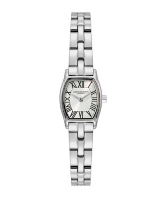 Women's Cambridge Silver-Tone Stainless Steel Bracelet Watch 17.7mm