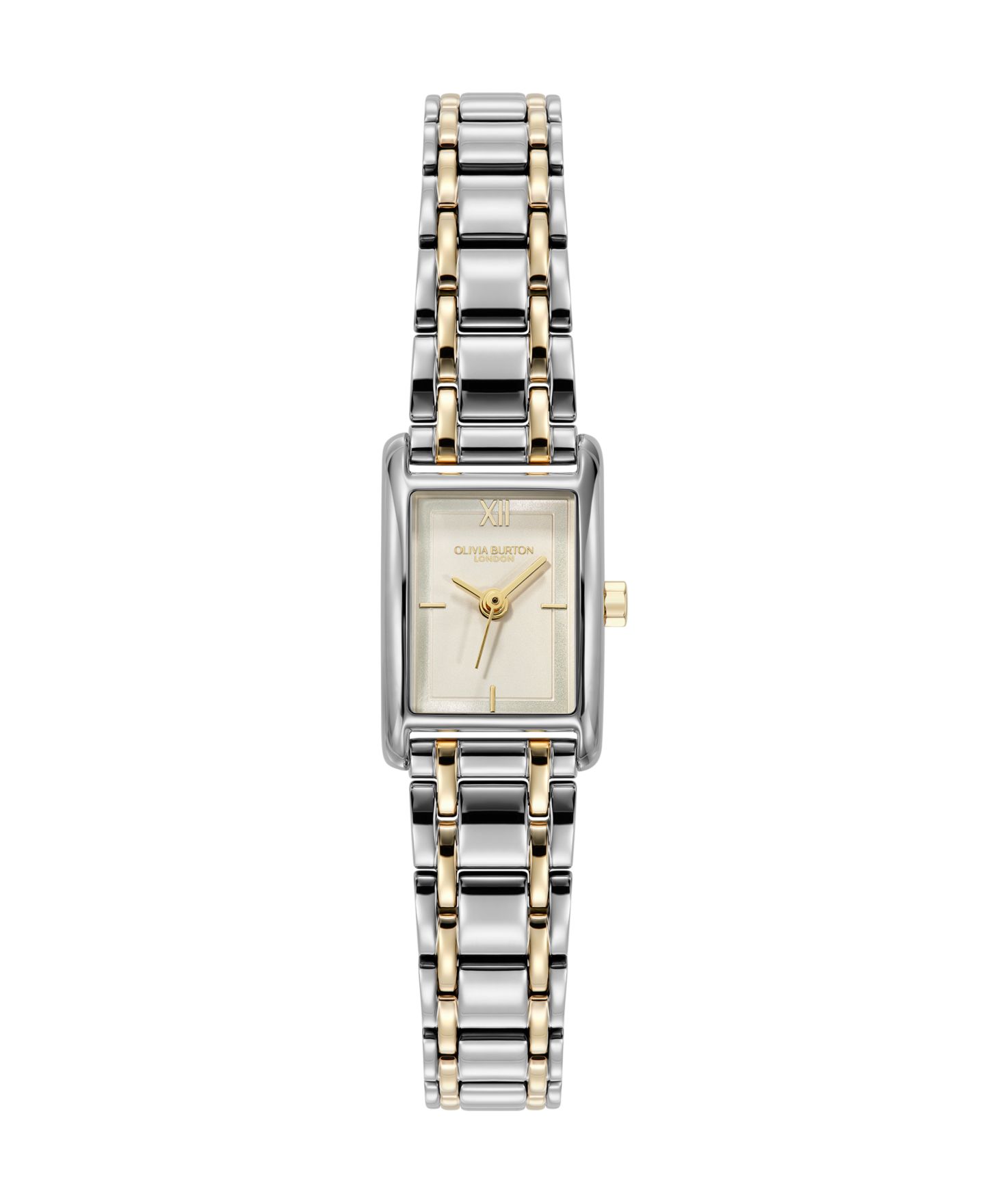 Женские часы Olivia Burton Mini Grove Two-Tone Stainless Steel Bracelet Watch 16mm — фото 1