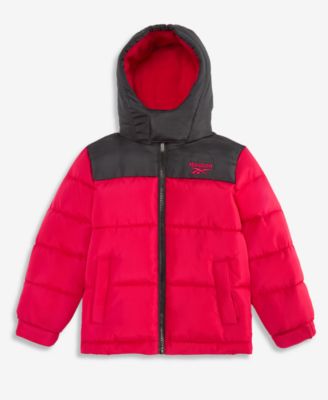 Boys' 5-20 Hooded Puffer Jacket