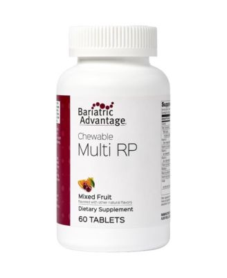 Chewable Multi RP Multivitamin for Bariatric Surgery Patients with Iron, Copper, Vitamin C, A, Zinc and More 60 Count