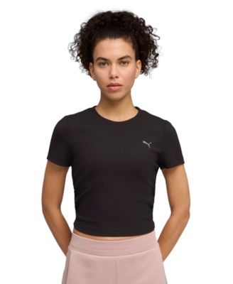 Women's Tight-Fit Rib T-Shirt