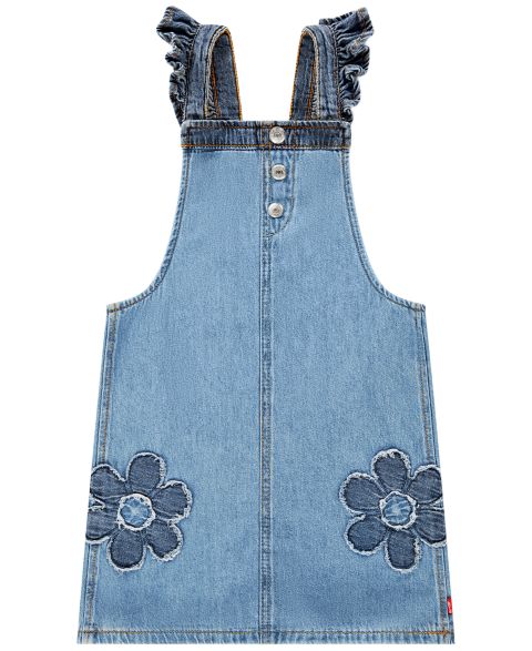 Комбинезон Levi's Flower Sleeveless Coverall для девочек, цвет: Clean Getaway