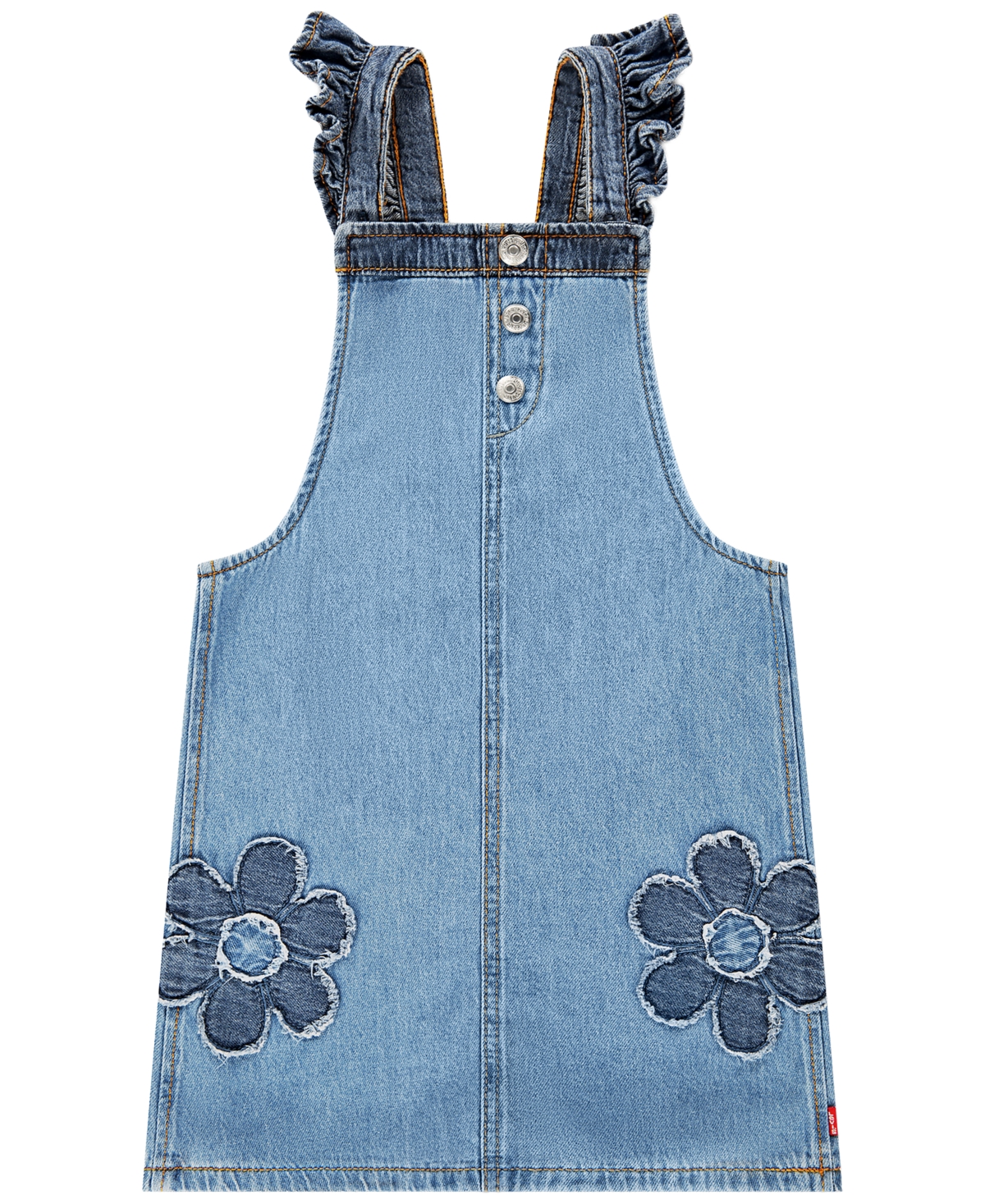 Levi's Girls' 4-6x Sleeveless Flower Skirtall