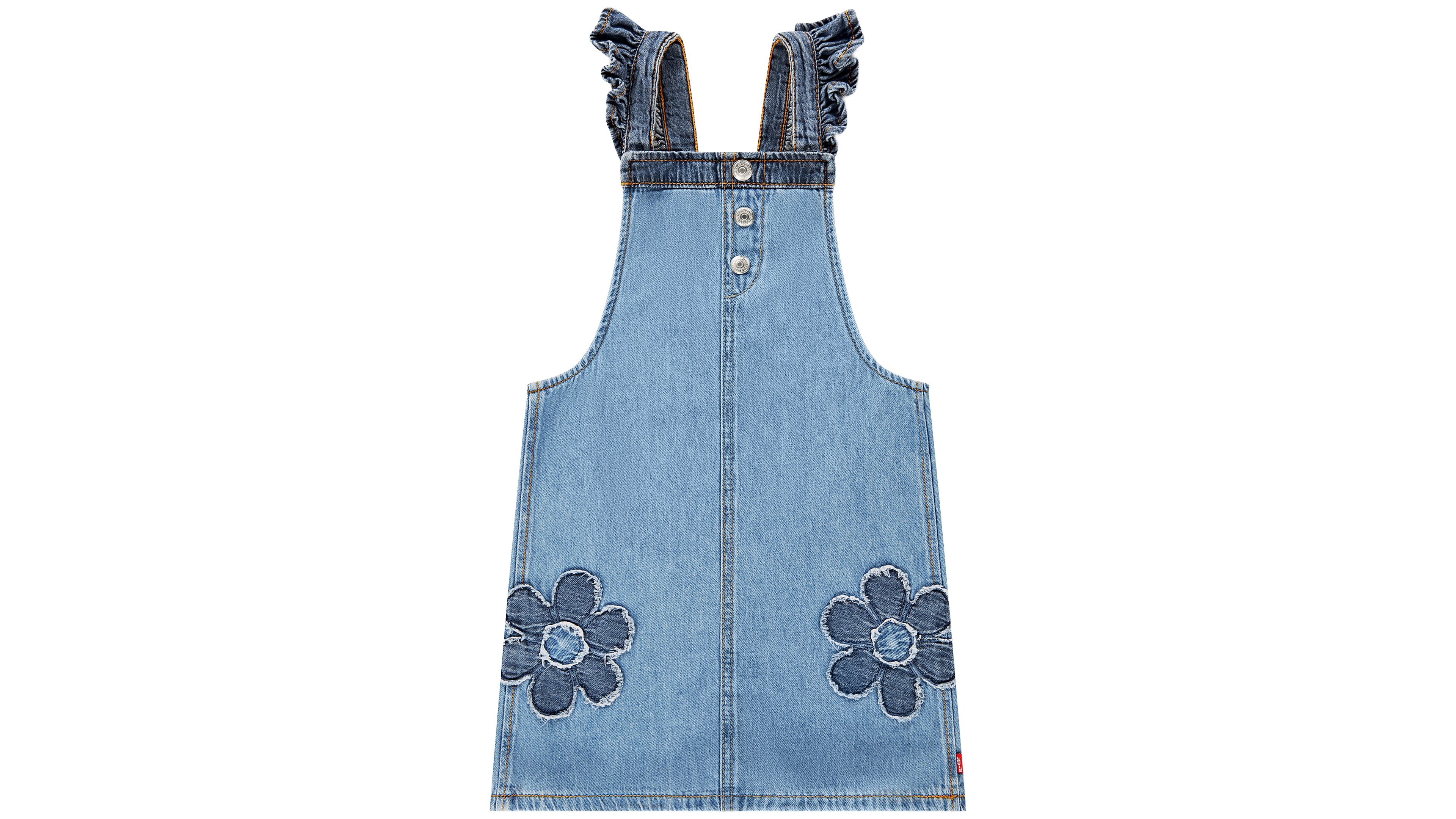 Levi's Girls' 4-6x Sleeveless Flower Skirtall