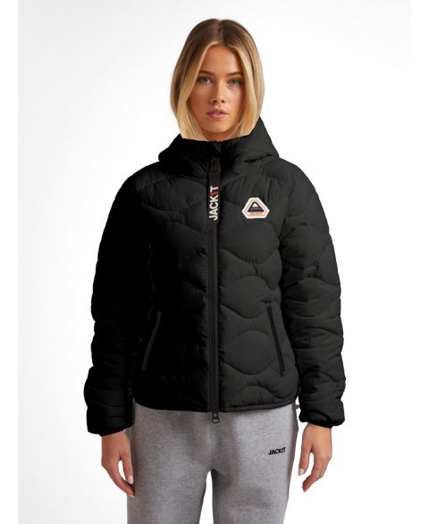 Женская куртка JACK1T Orb1T Hooded, цвет: Чёрный