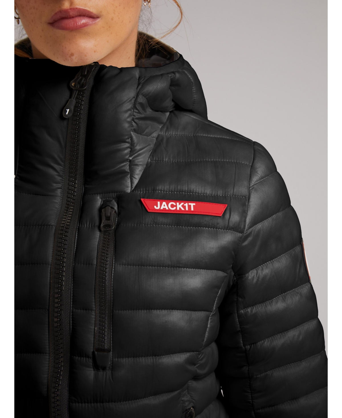 JACK1T Women's Satell1Te Padded Hooded Jacket